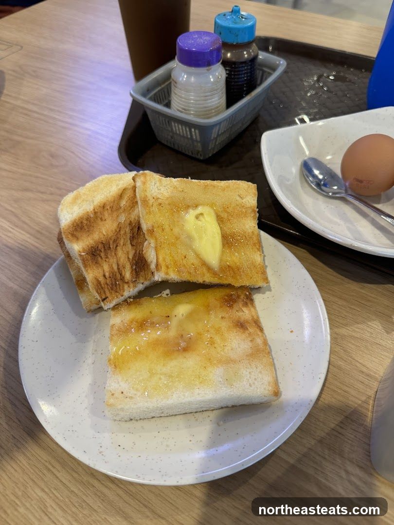 Toast with Butter and Jam