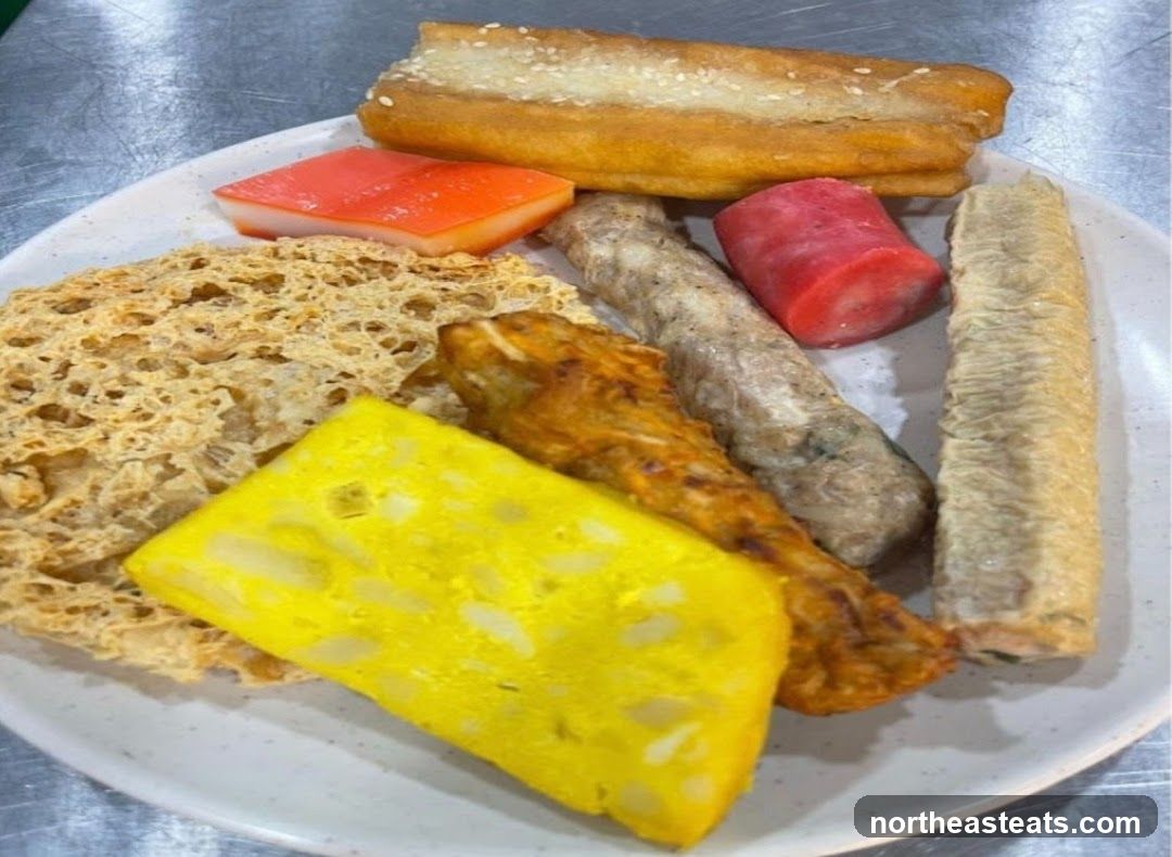Plate of Fried Snacks
