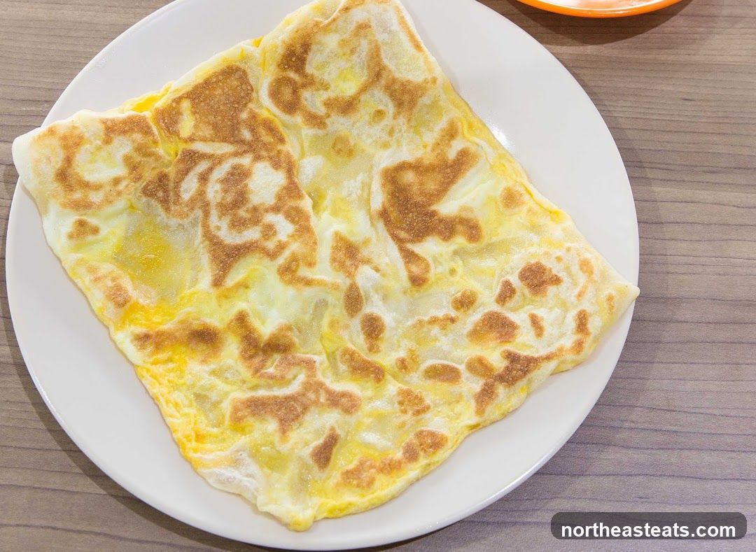 Roti Canai with Egg