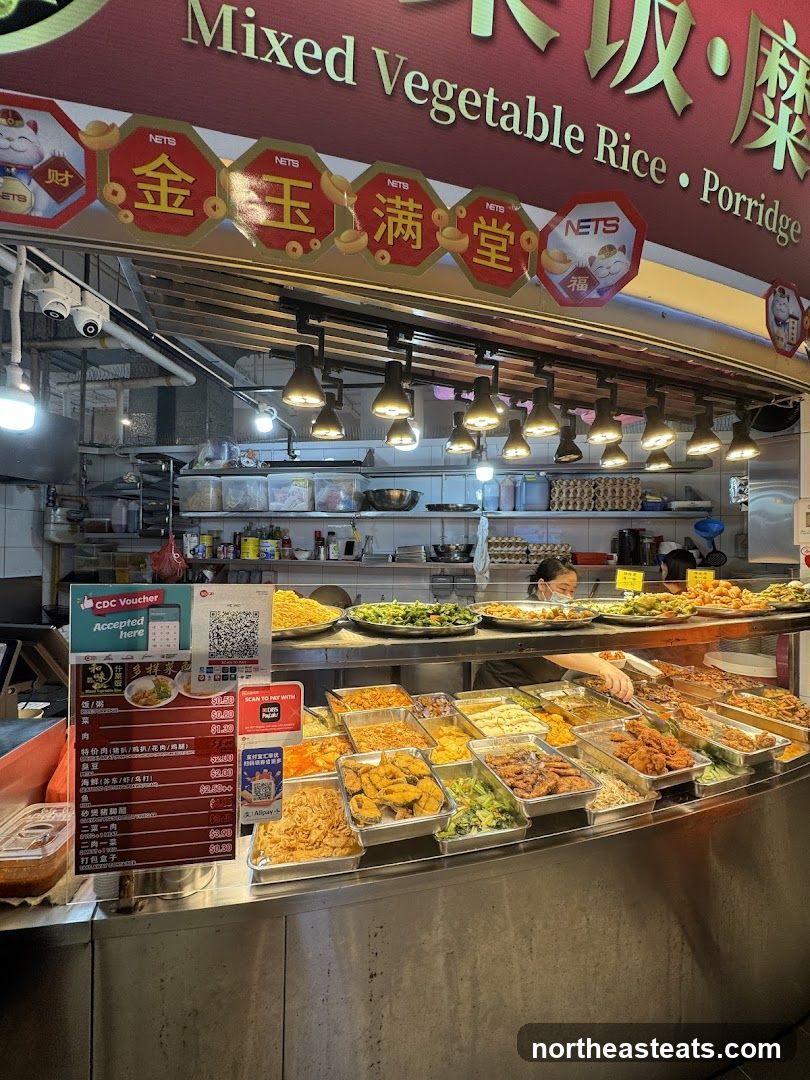 He Wei Mixed Vegetable Rice • Porridge