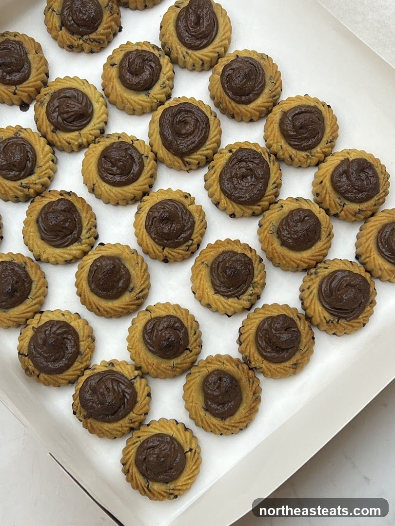 Chocolate Filled Cookies