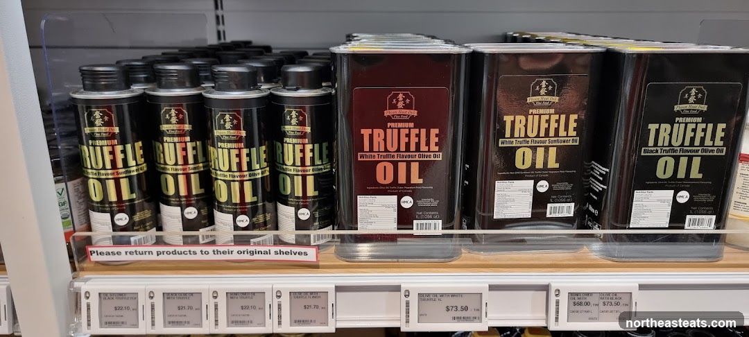 Truffle Oils on Display