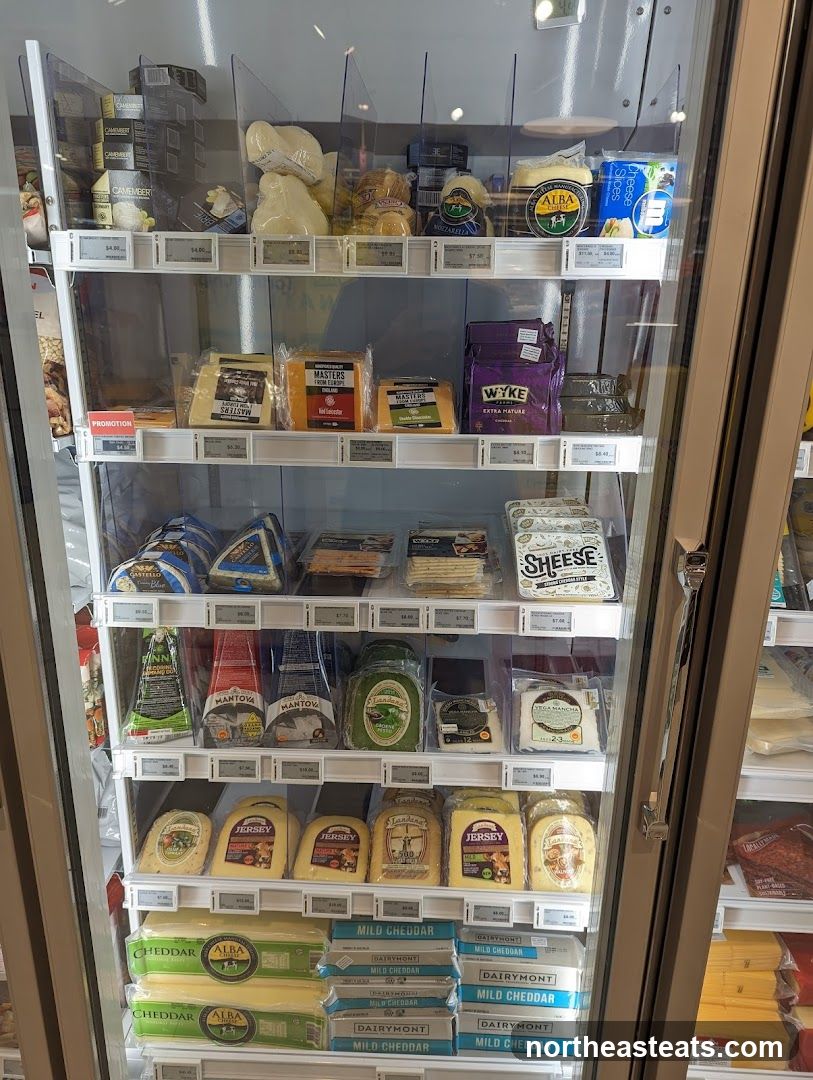 Refrigerated Cheese Display