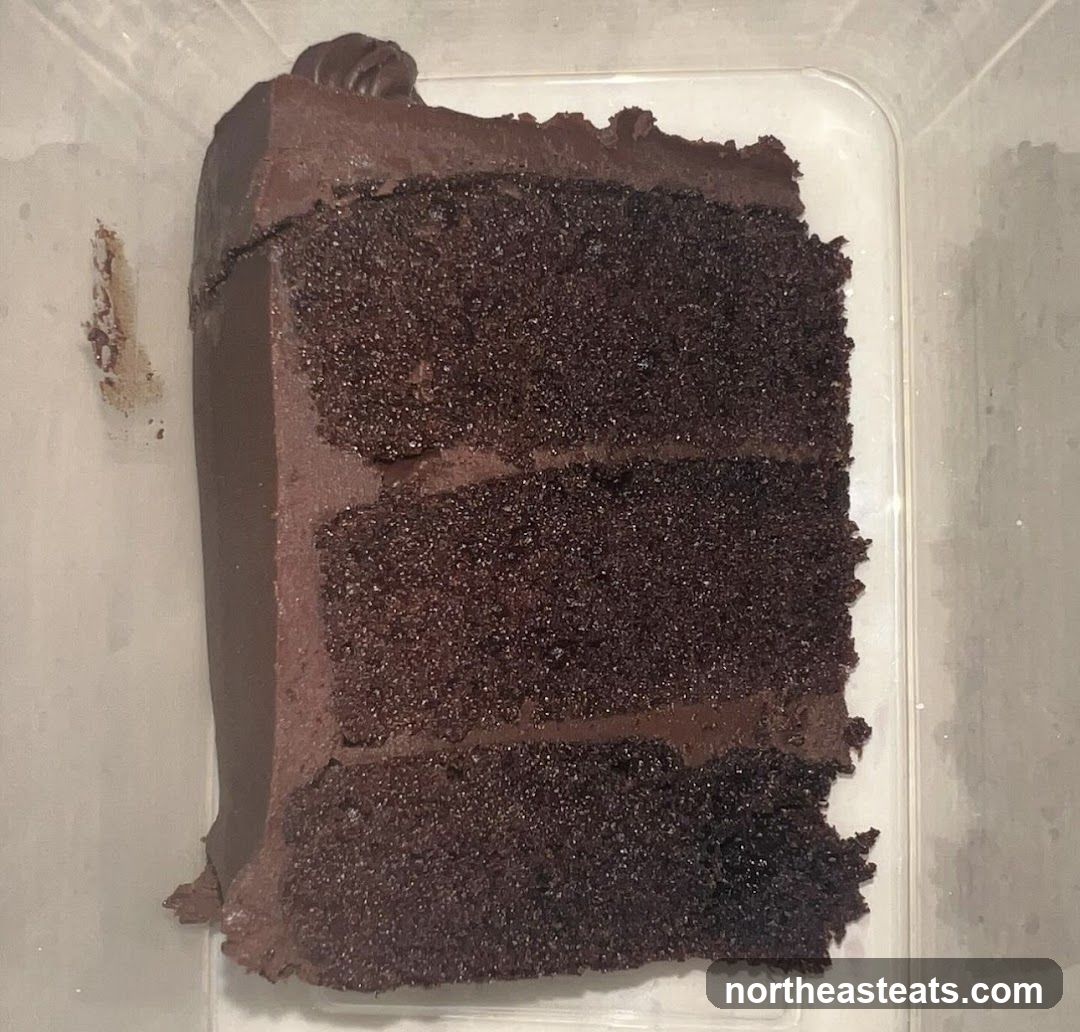 Chocolate Cake Slice