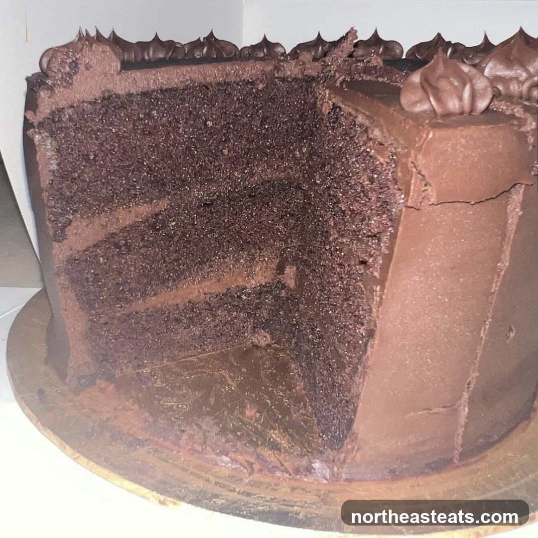 Chocolate Cake Slice