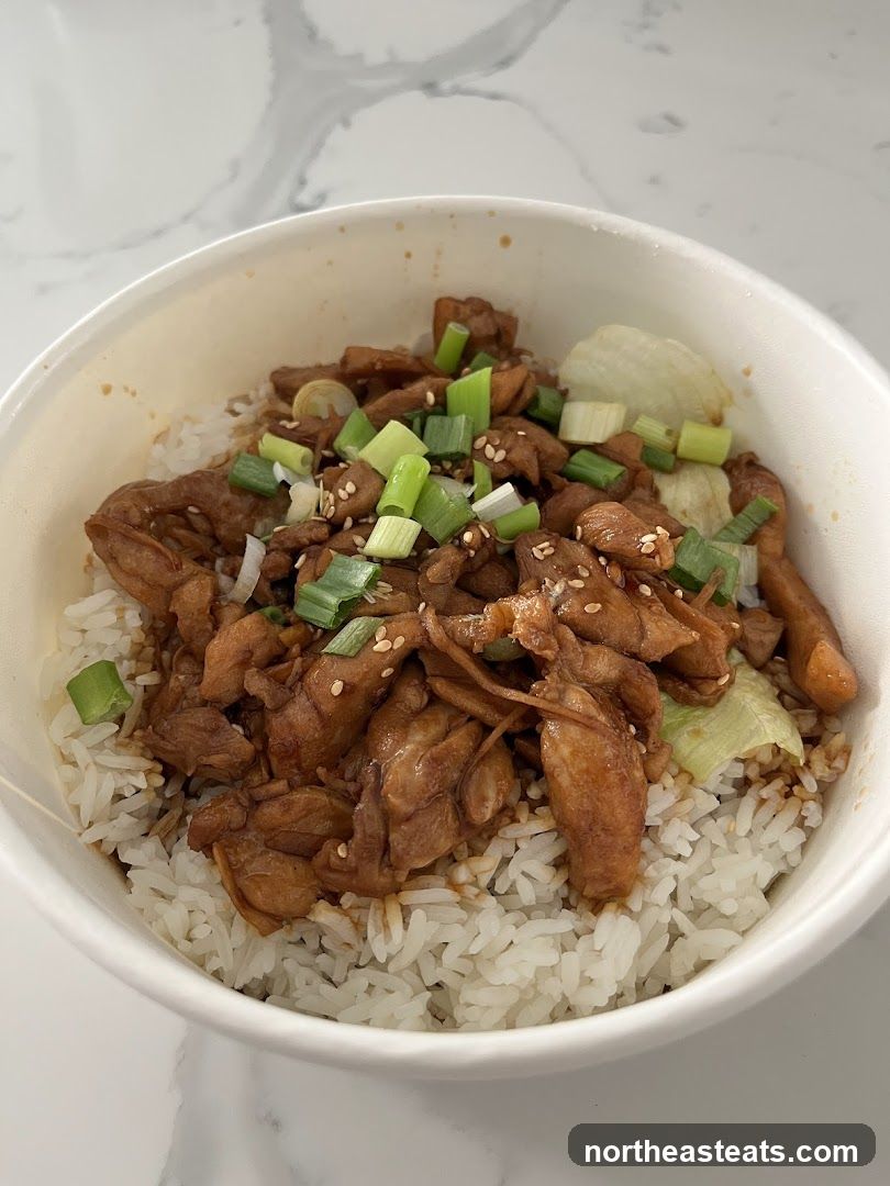 Chicken Teriyaki Bowl