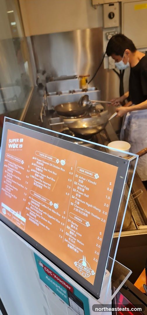 SUPER WOK Menu
