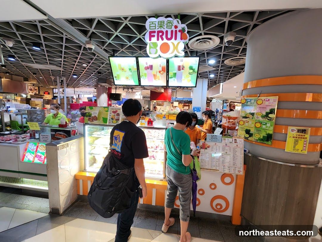 Fruit juice stall