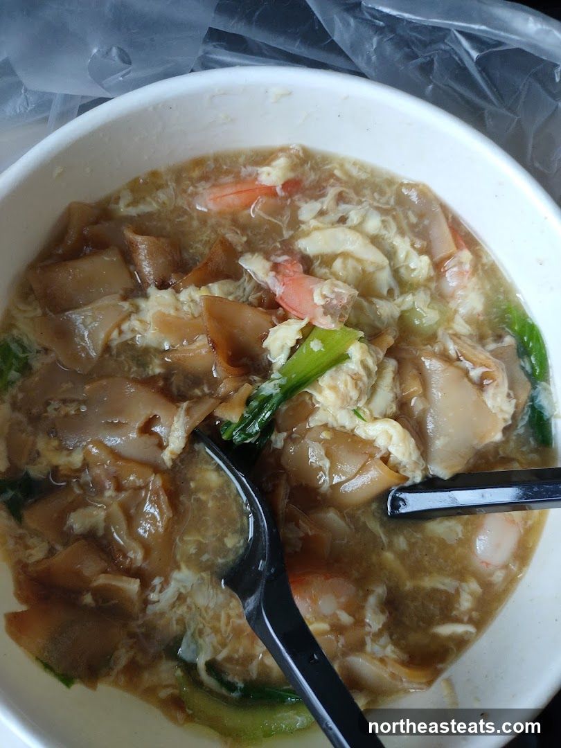 Noodles with Shrimp and Egg