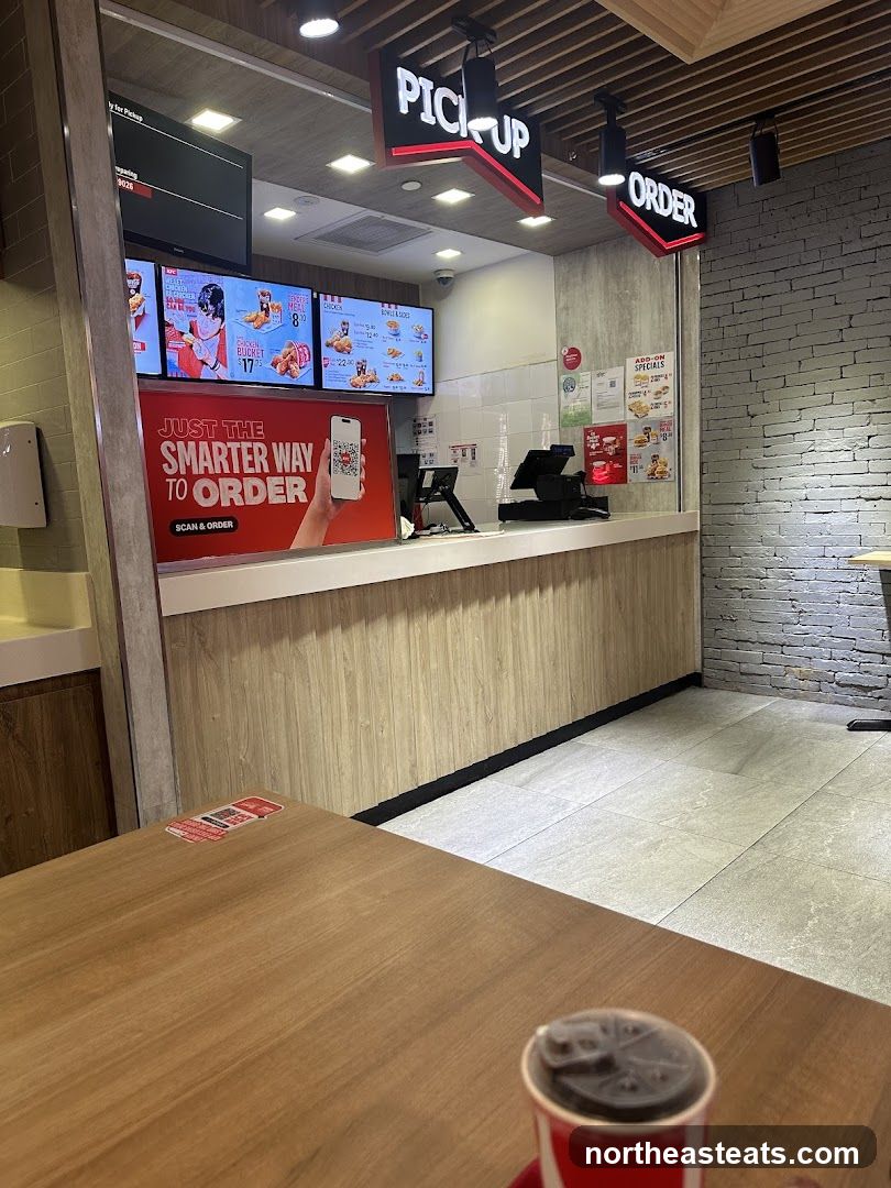 Fast Food Restaurant Counter