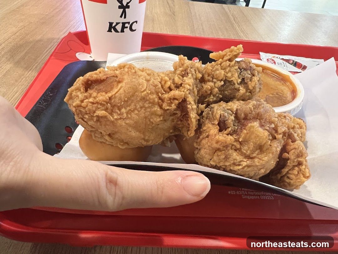 KFC Fried Chicken Meal