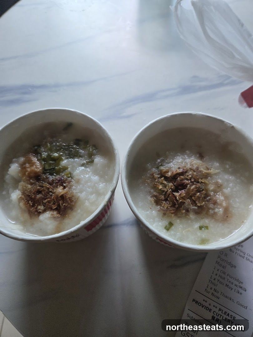 Congee and Tea
