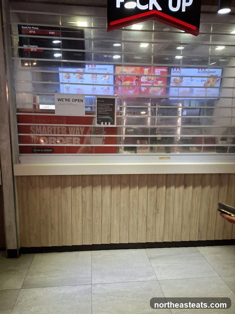 KFC Pickup Area