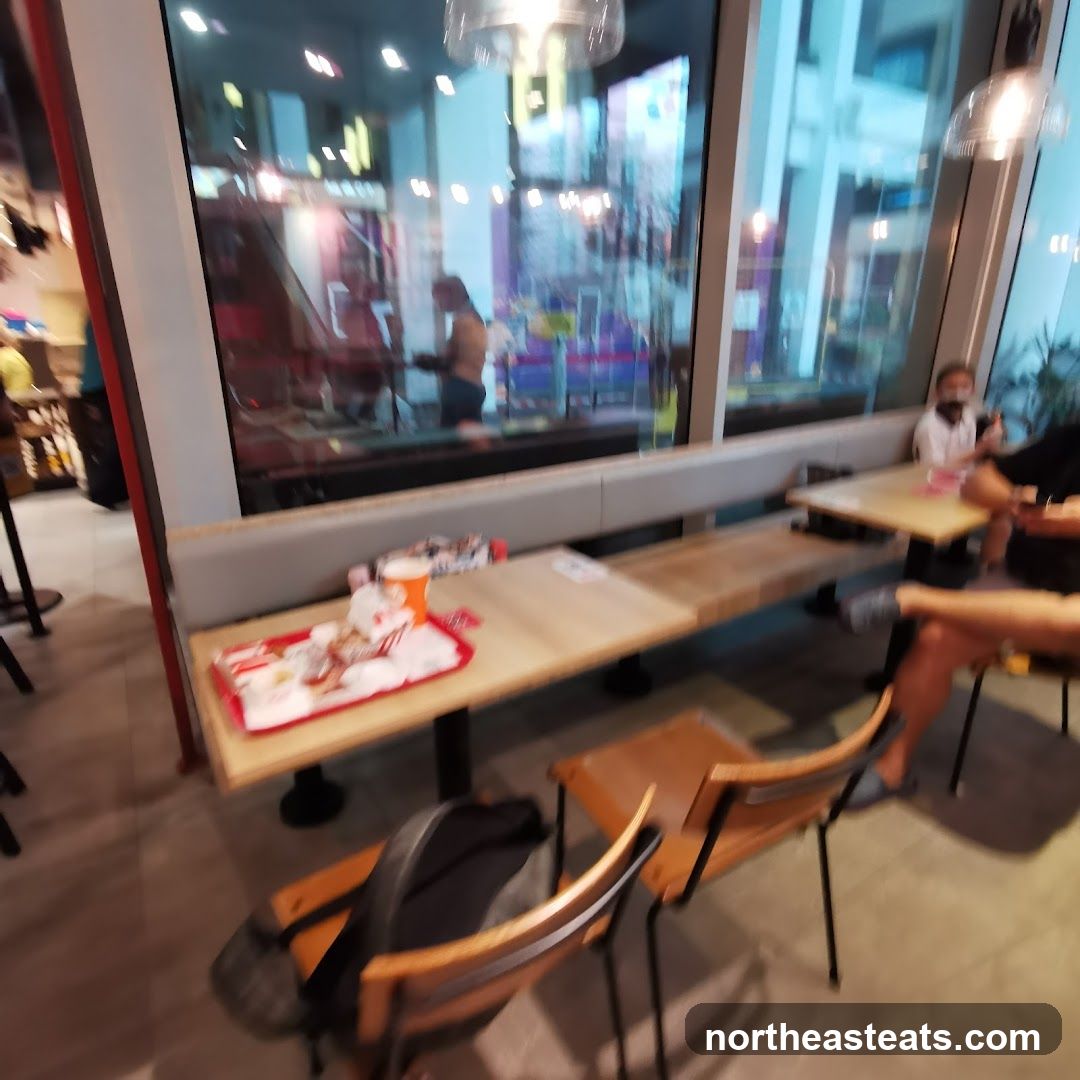 Fast Food Restaurant Interior
