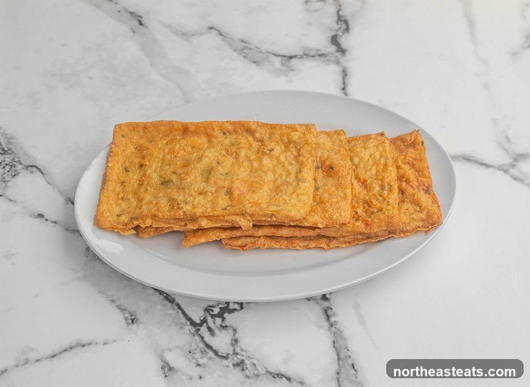 Fried Tofu Slices