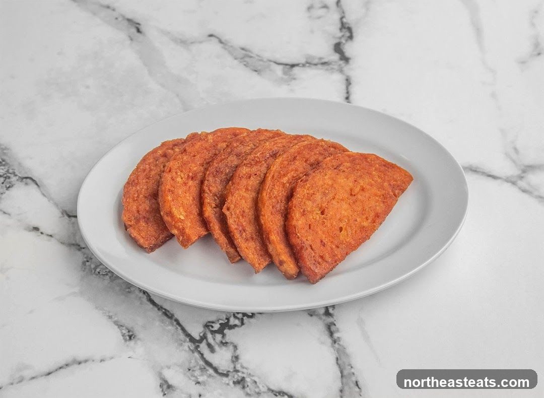 Fried Spam Slices