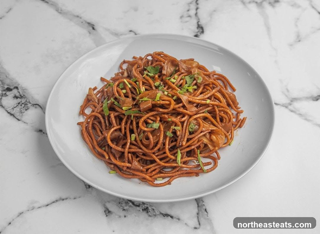 Noodles with Garnish