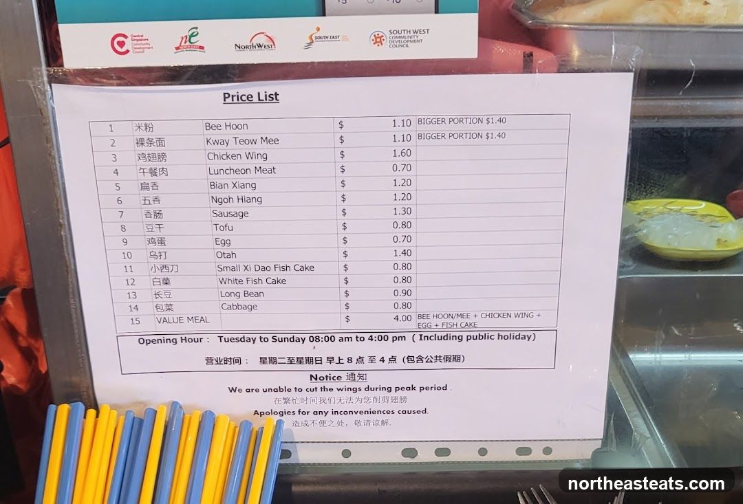 Price List