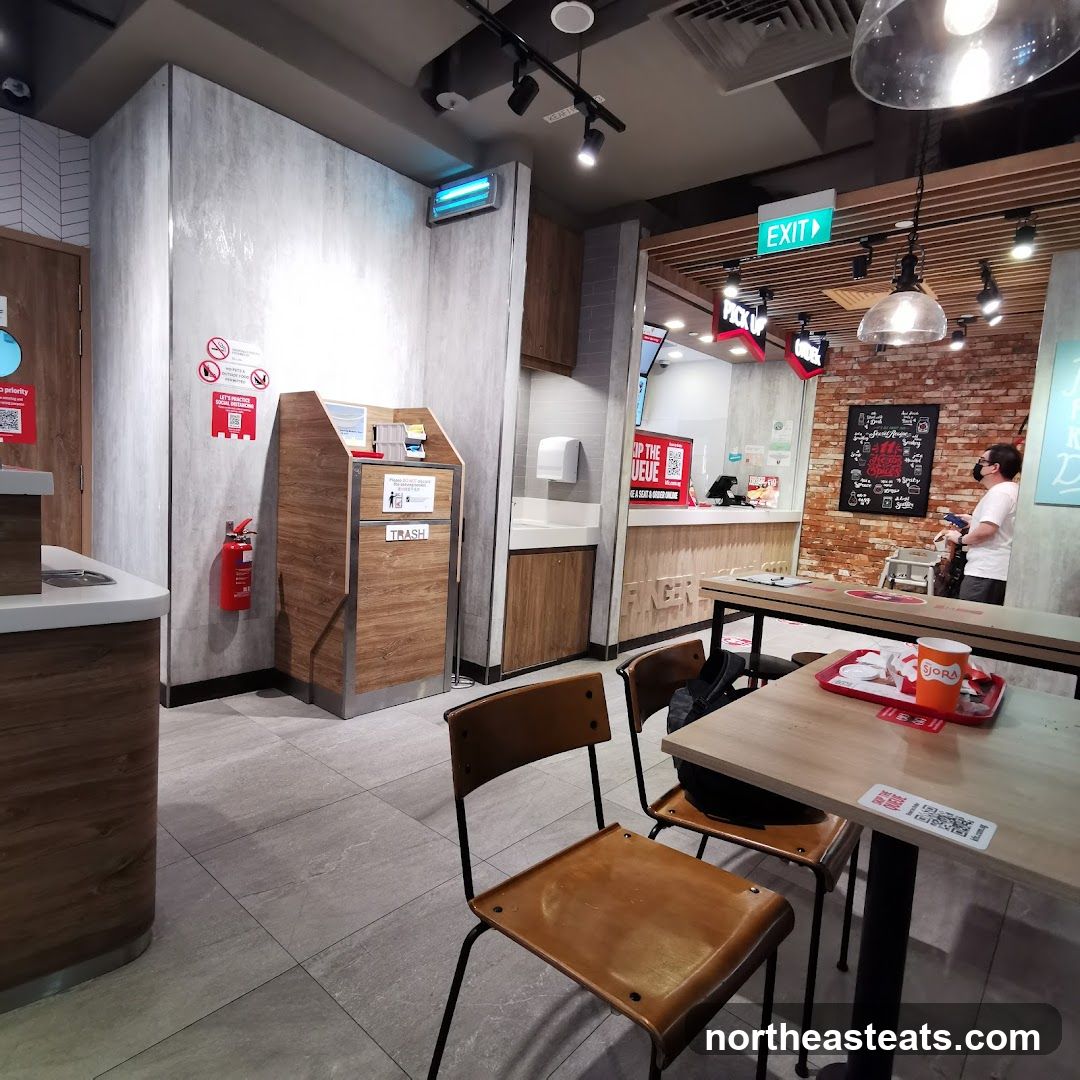 Fast Food Restaurant Interior