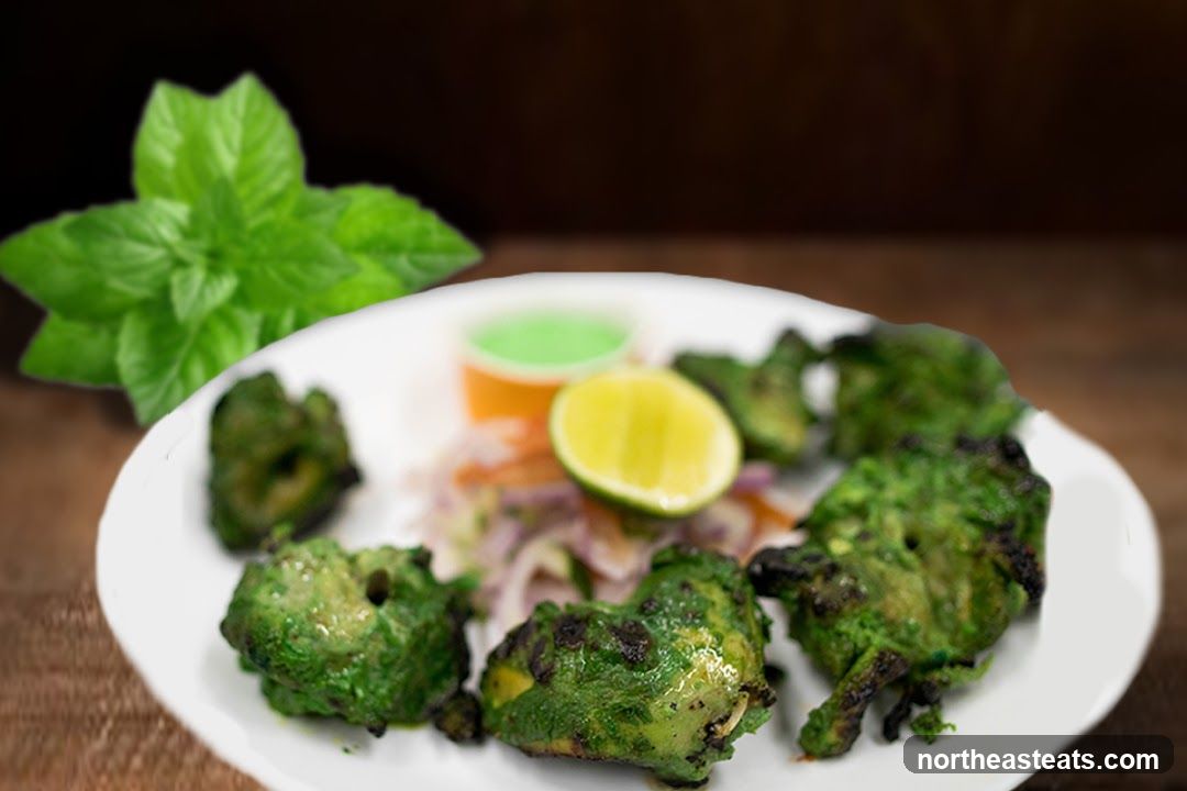 Green Chicken Tikka