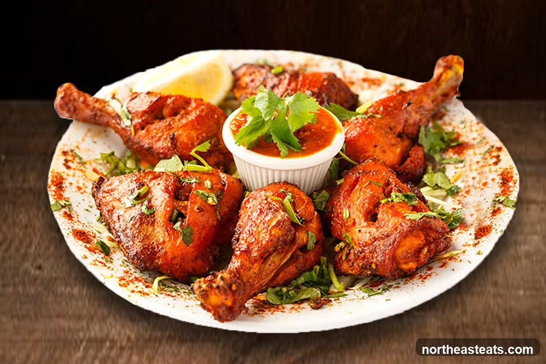 Tandoori Chicken Platter