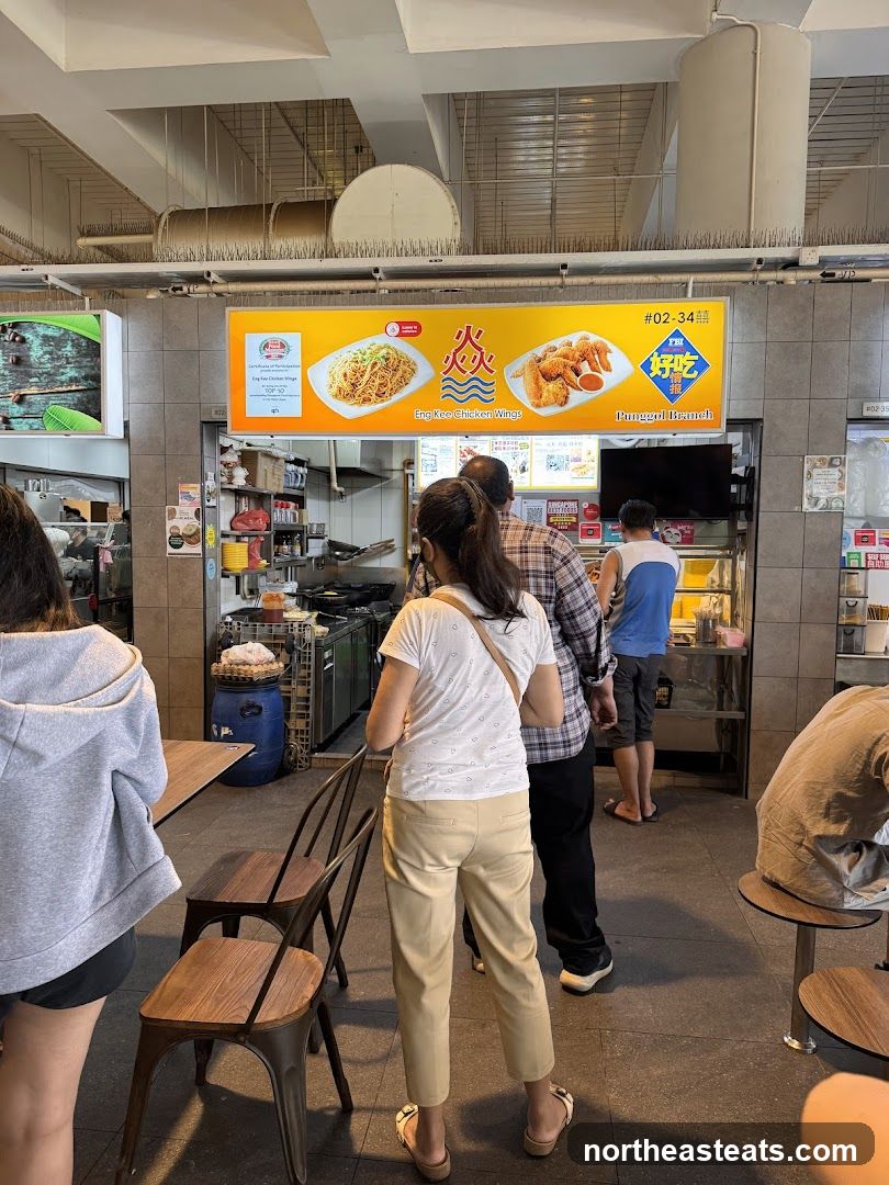 Food Stall with Menu