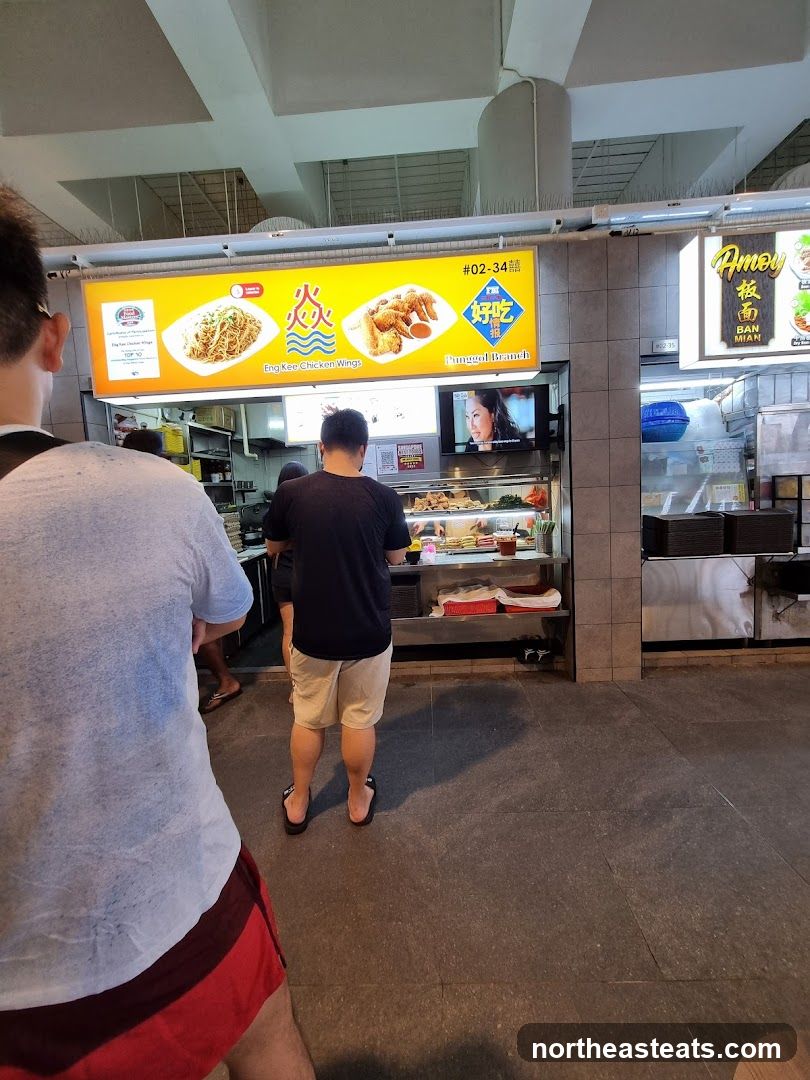 Food Stall with Menu