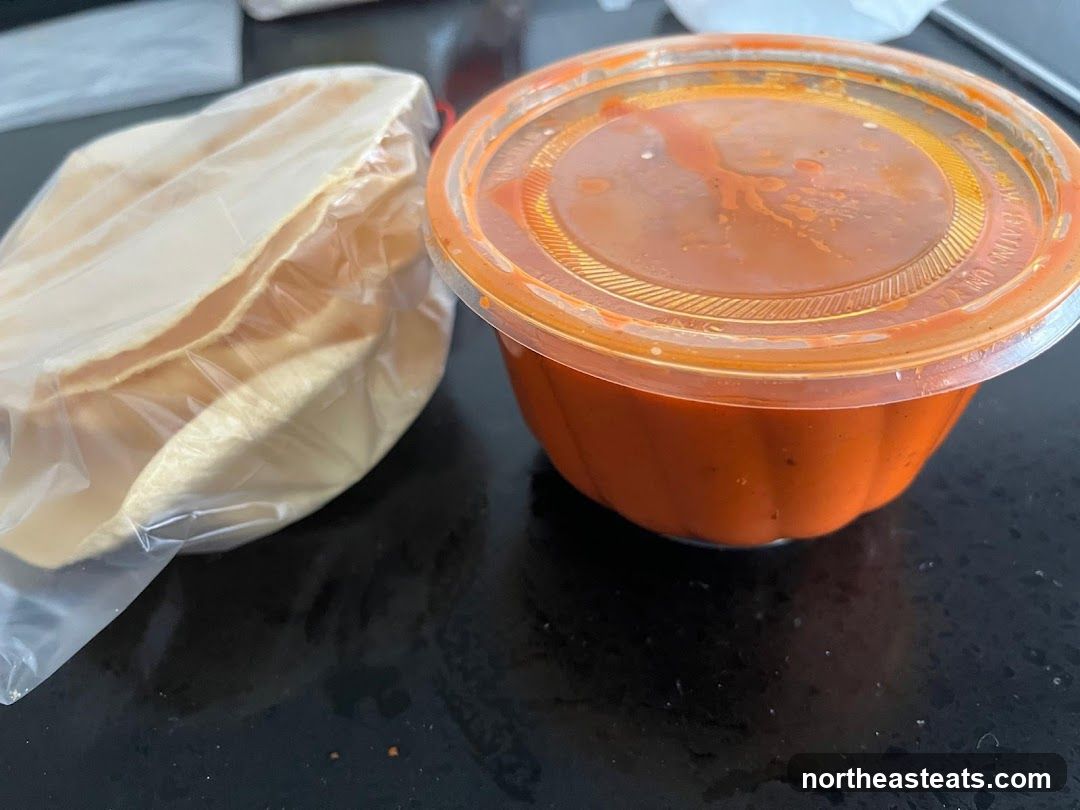 Tortillas and Sauce