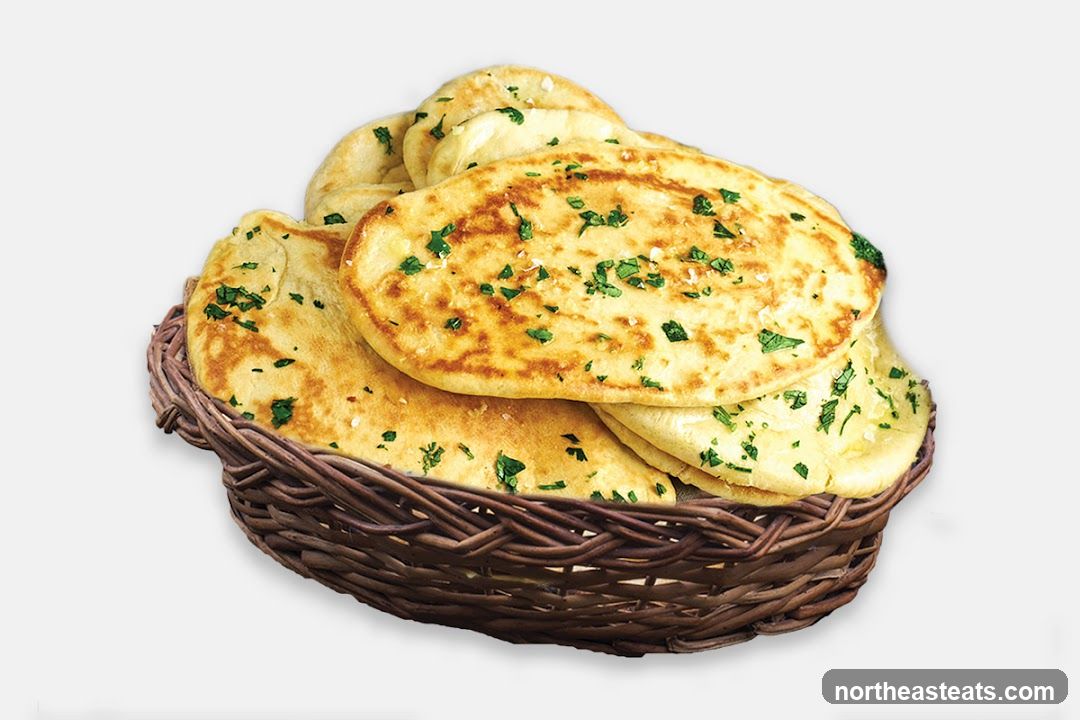 Basket of Naan Bread