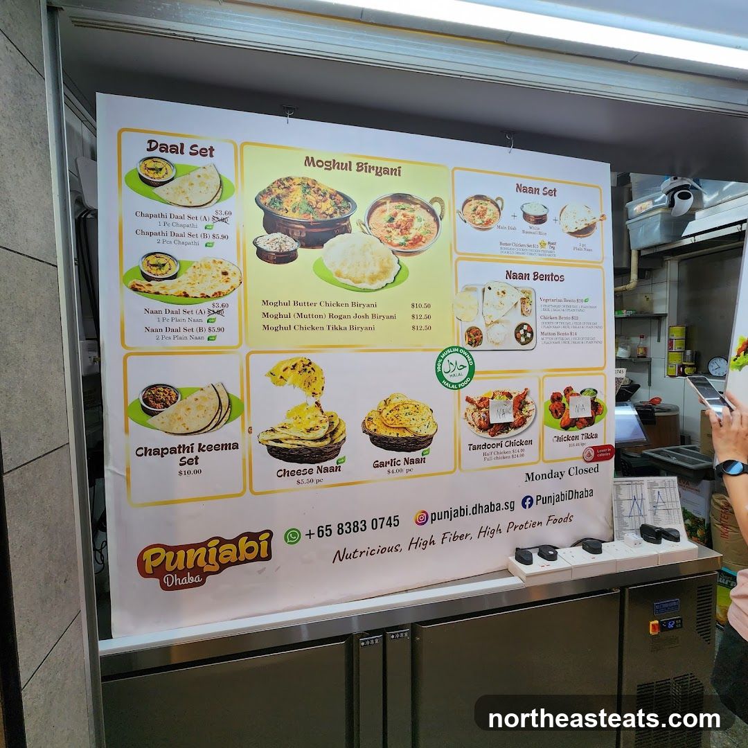 Punjabi Dhaba Menu