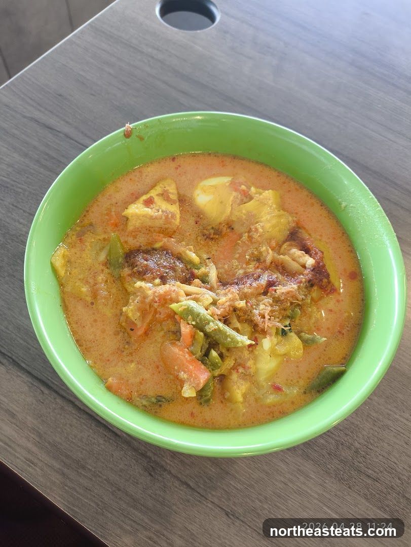 Bowl of Lontong