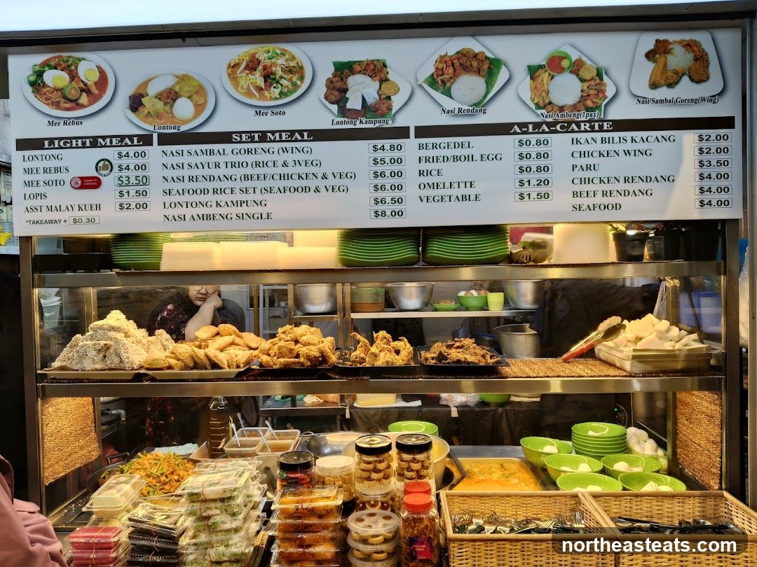 Food Stall Menu
