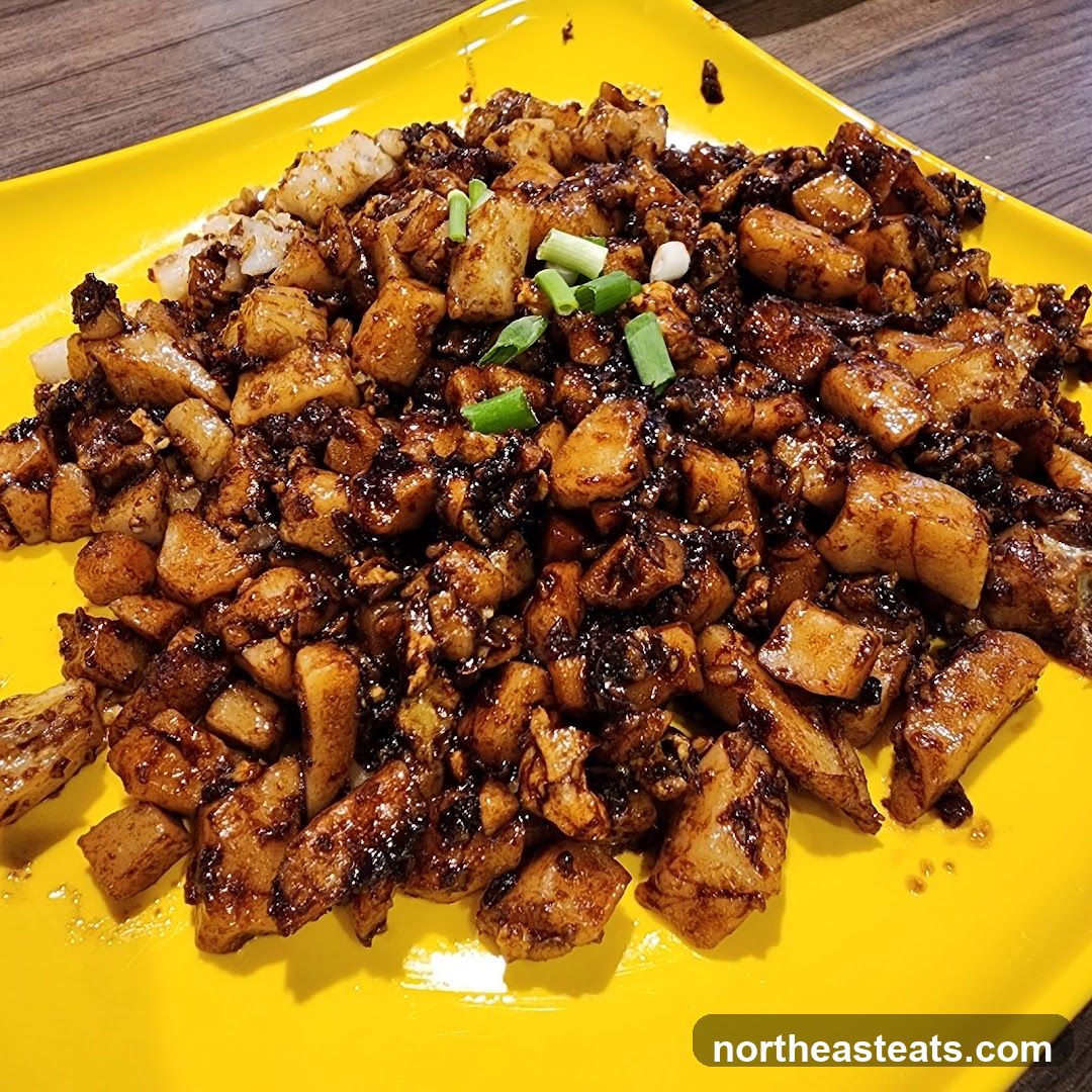 Fried Carrot Cake