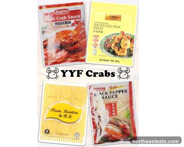 YYF Crabs Product Display