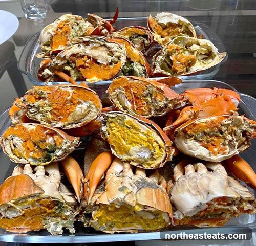 Cooked Crabs