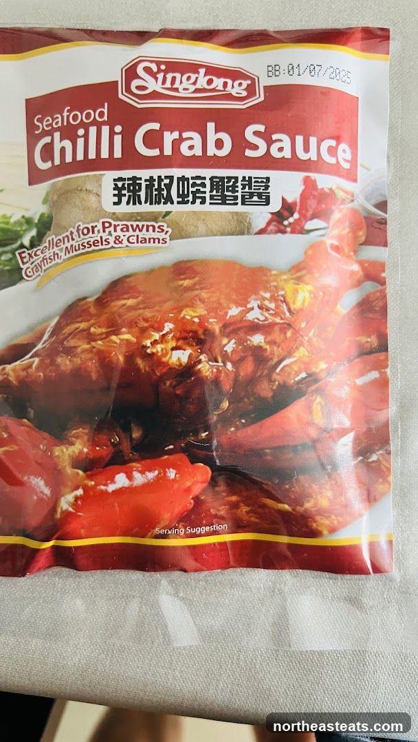 Singlong Chilli Crab Sauce Packaging