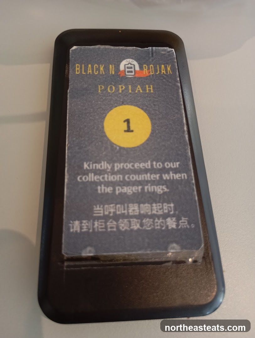 Pager with number 1