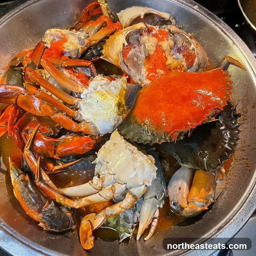 Cooked Crabs