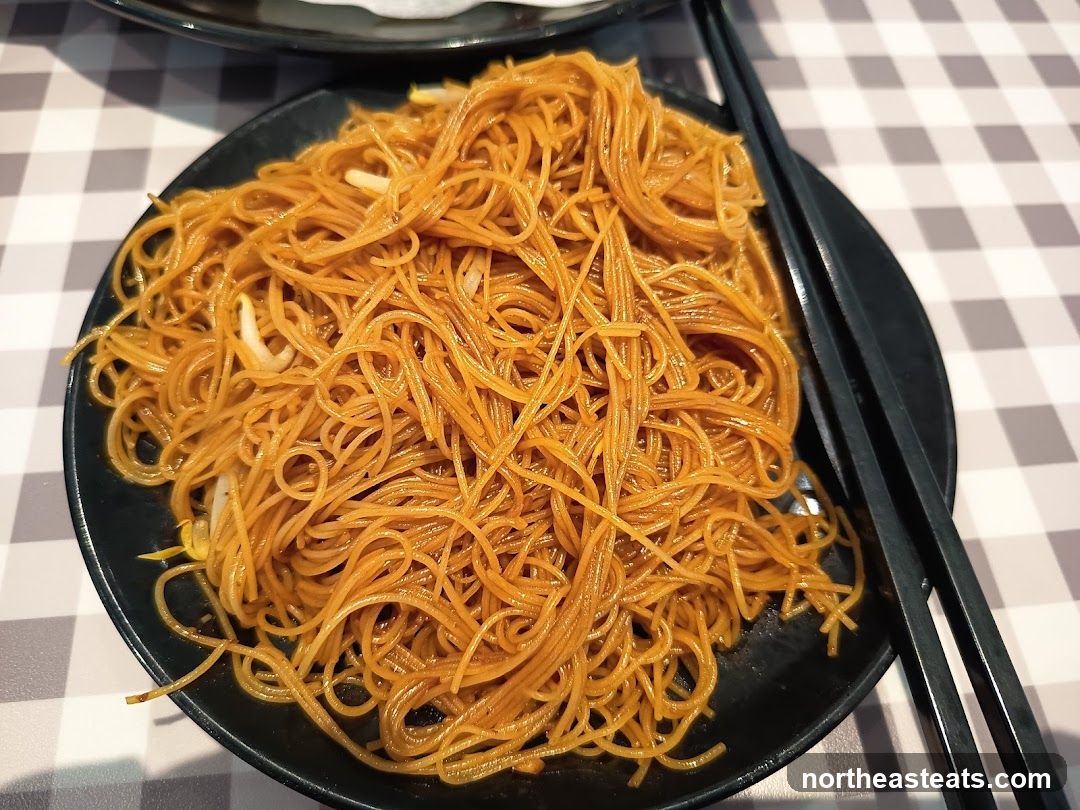 Noodles on a Plate