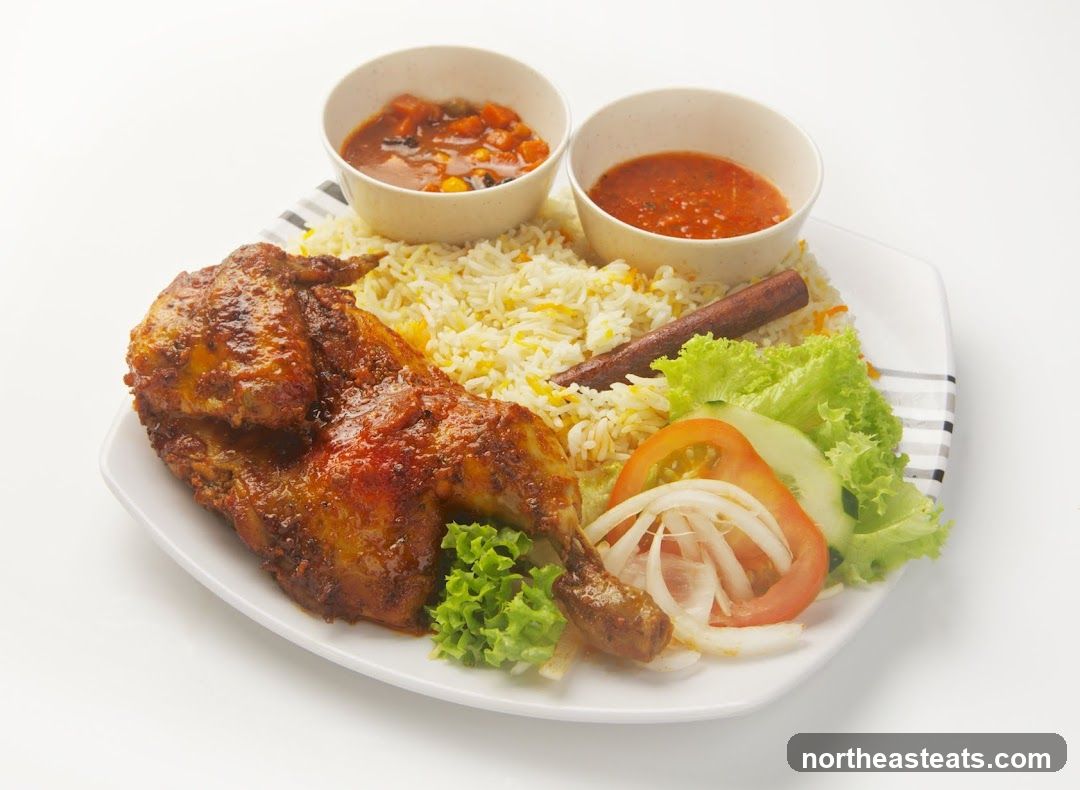 Roasted Chicken with Rice