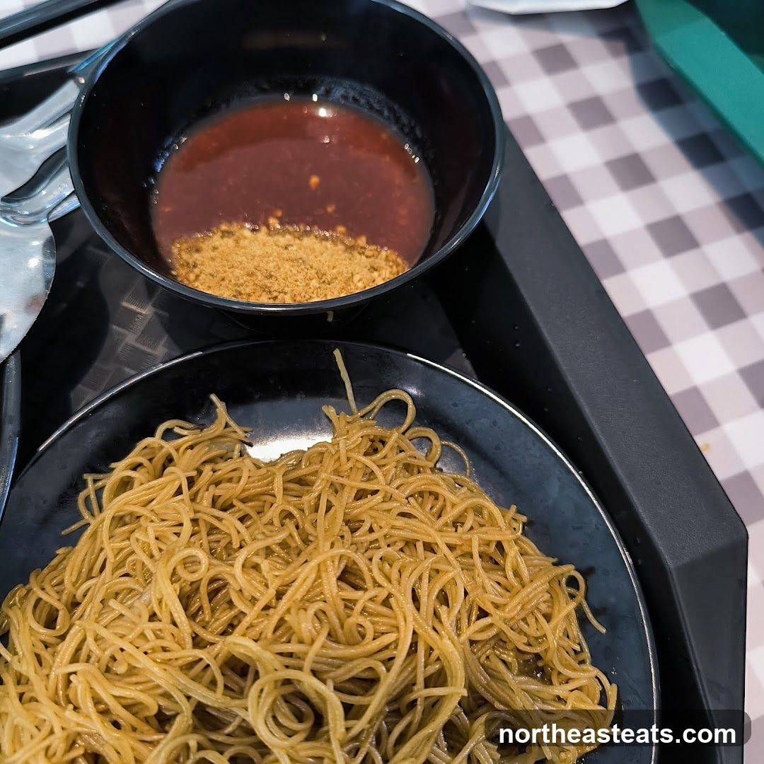 Noodles with Dipping Sauce