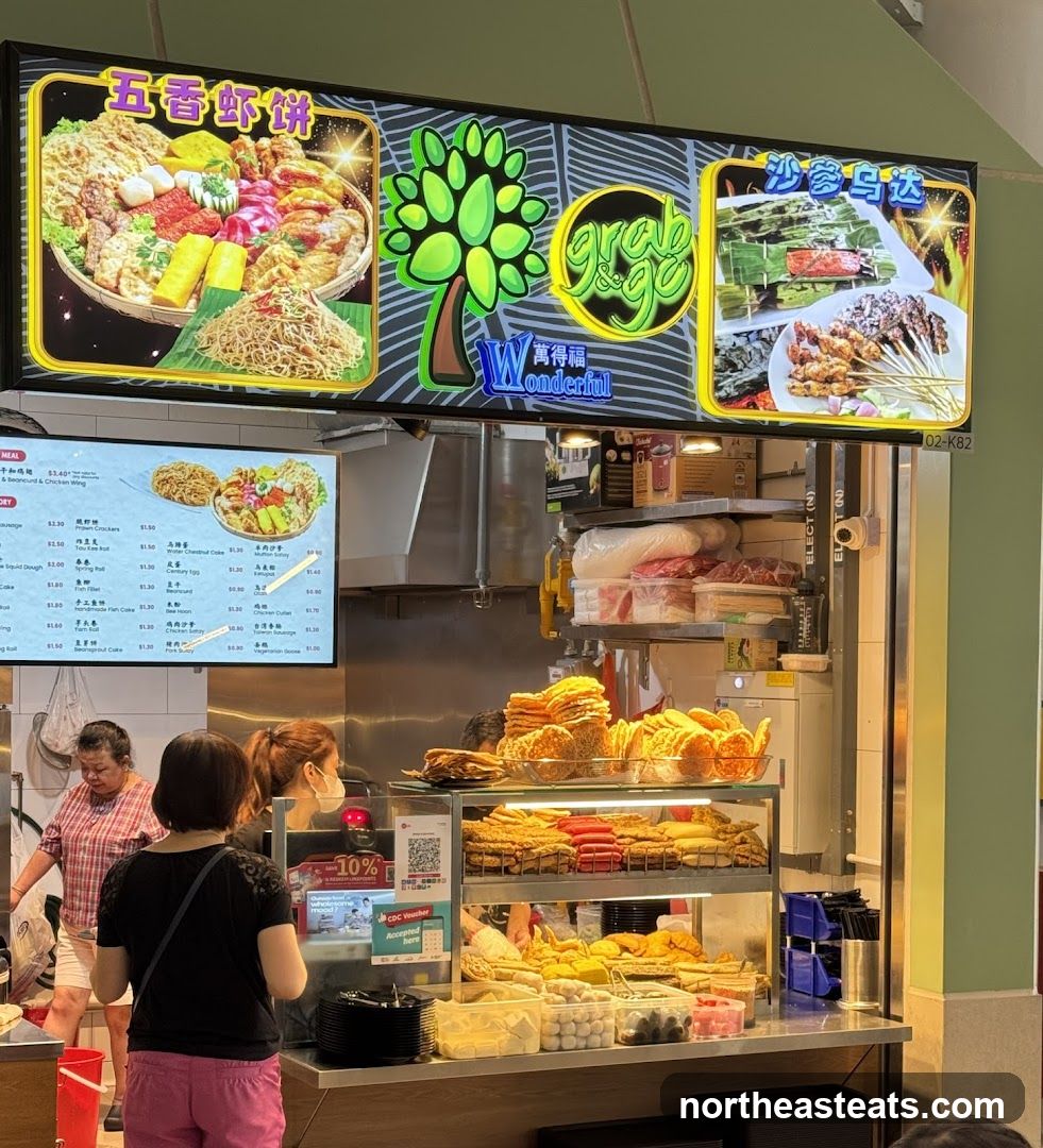 Food Stall Display