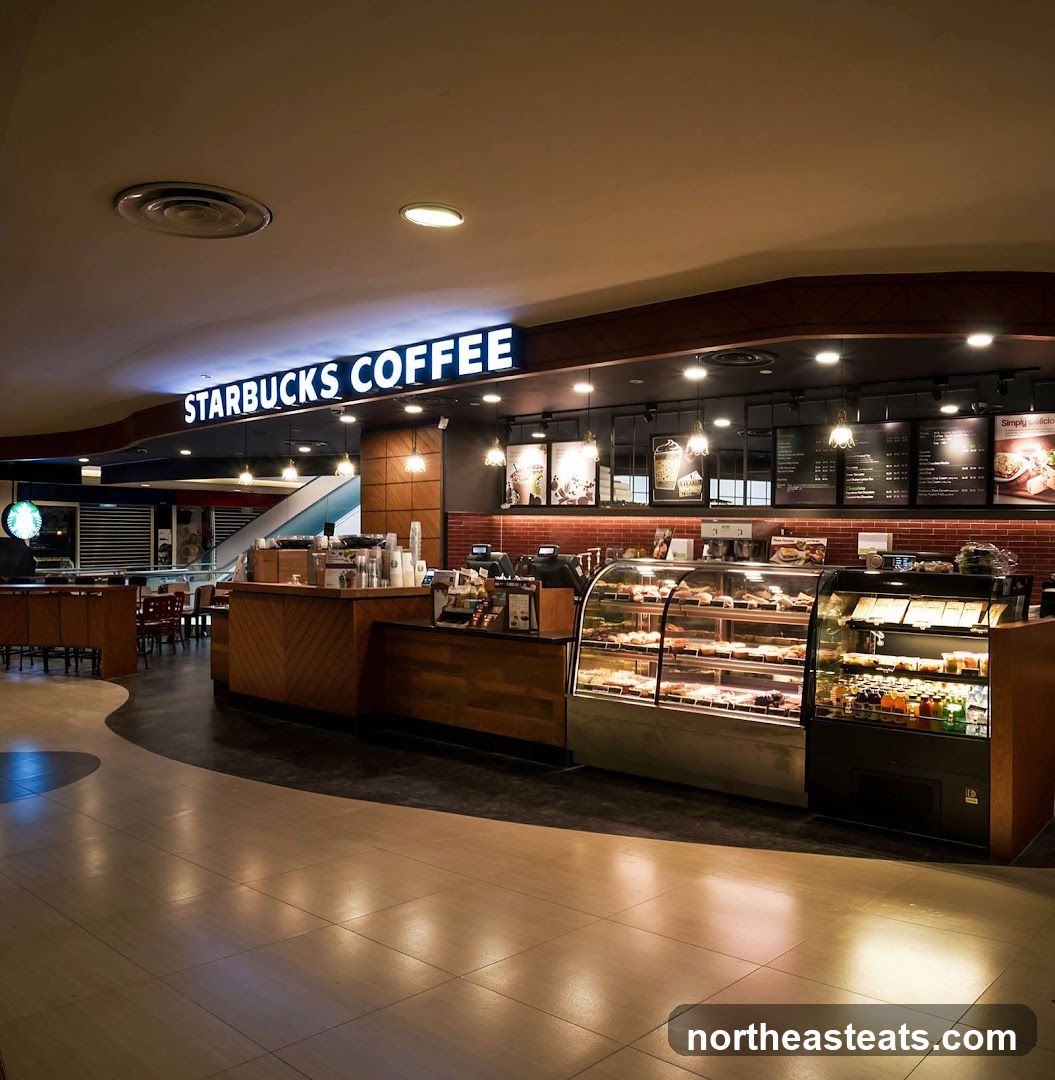 Starbucks Coffee Shop Interior