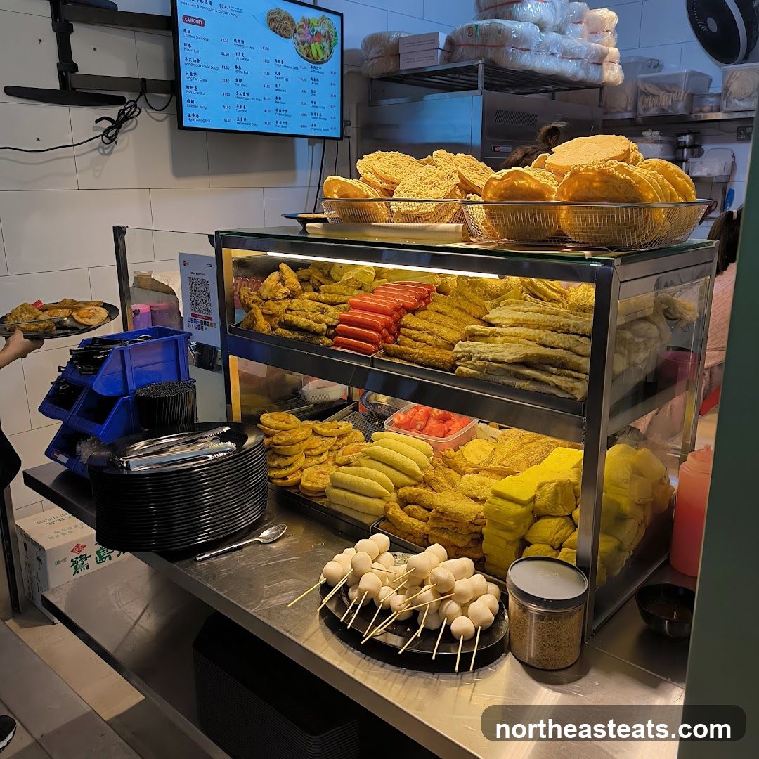 Fried Food Display