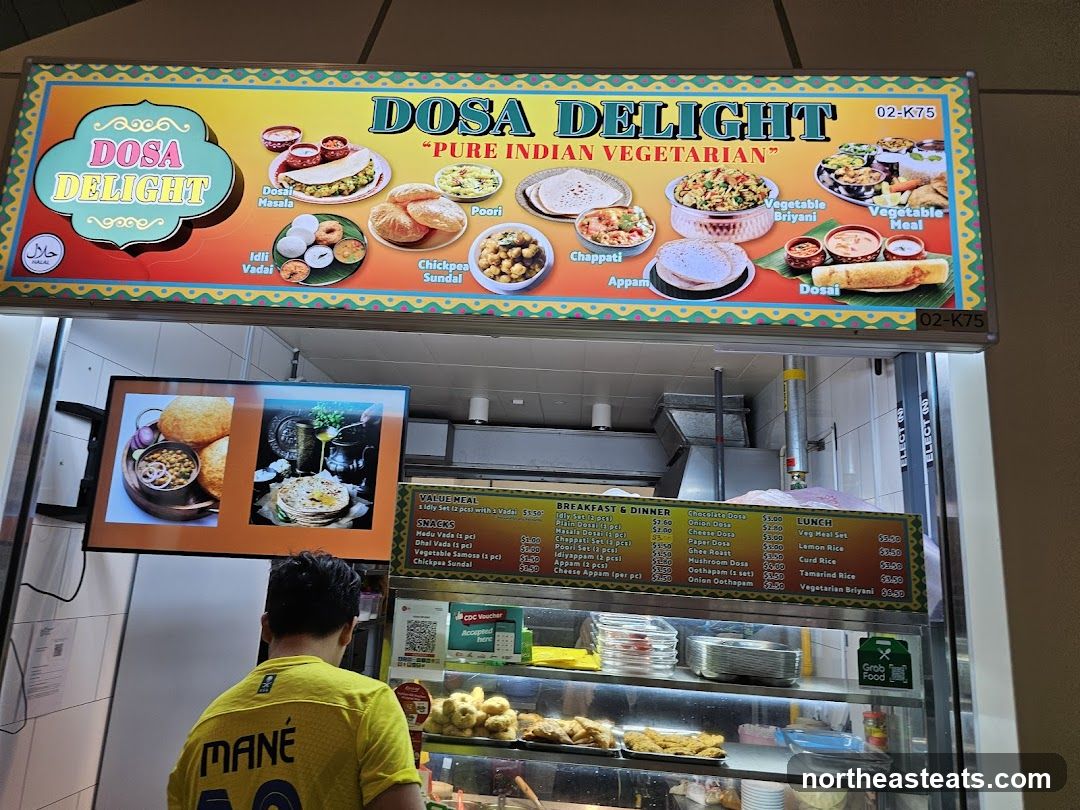 Dosa Delight Menu