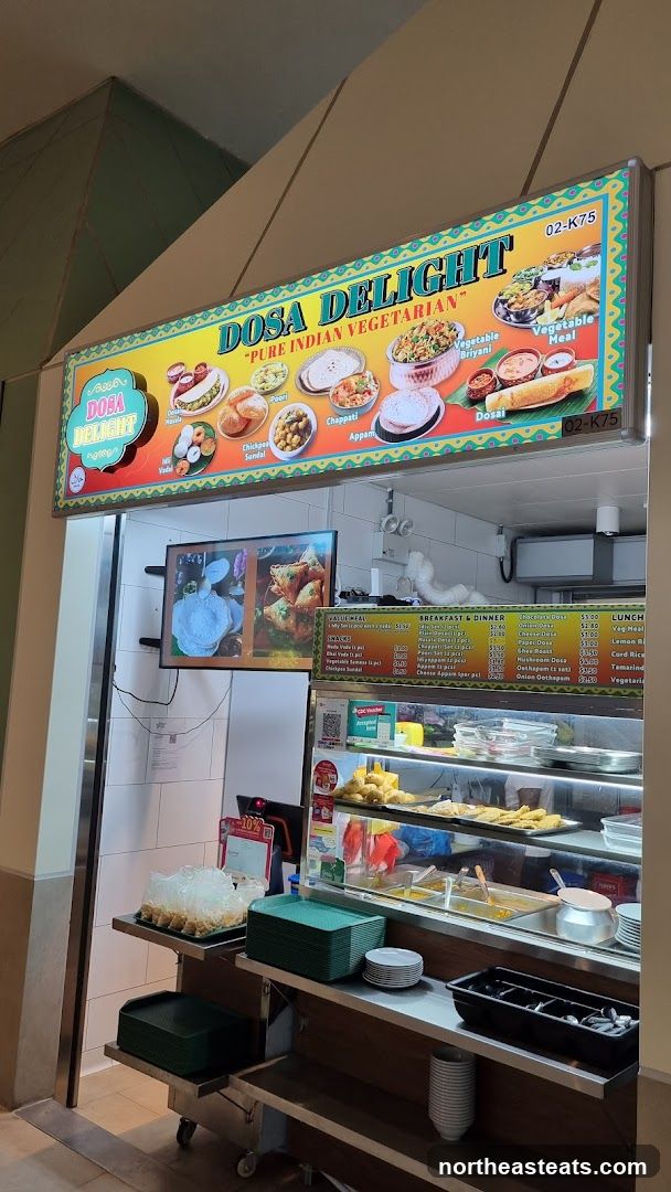Indian Vegetarian Food Stall