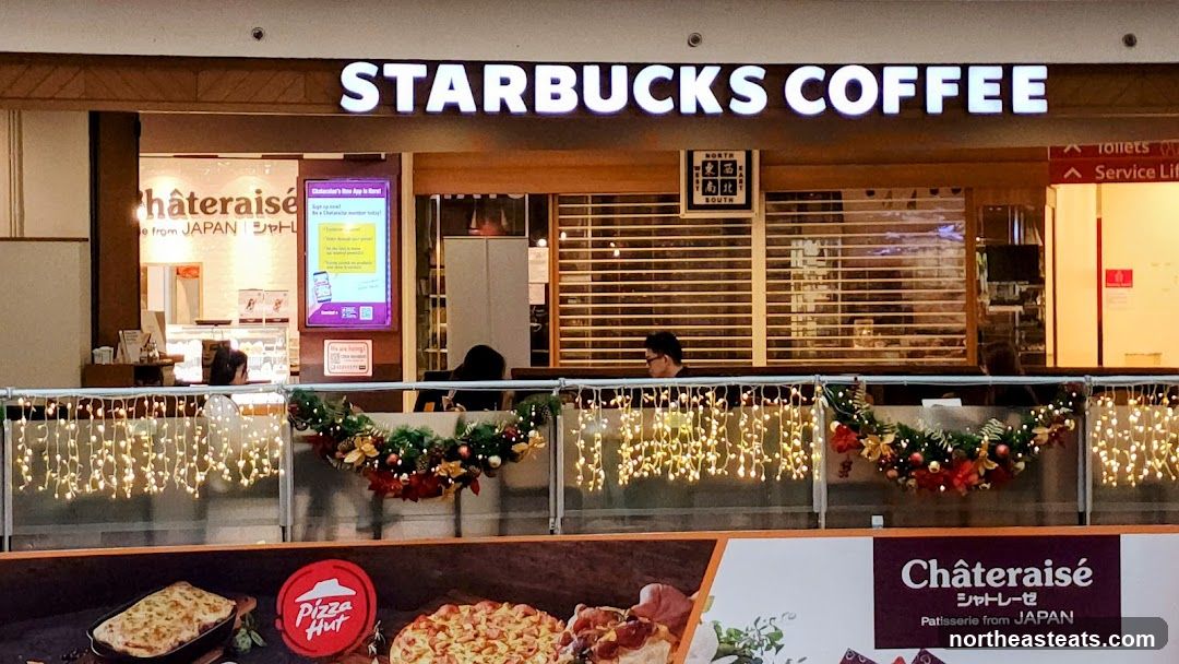Starbucks Coffee and Châteraisé storefront