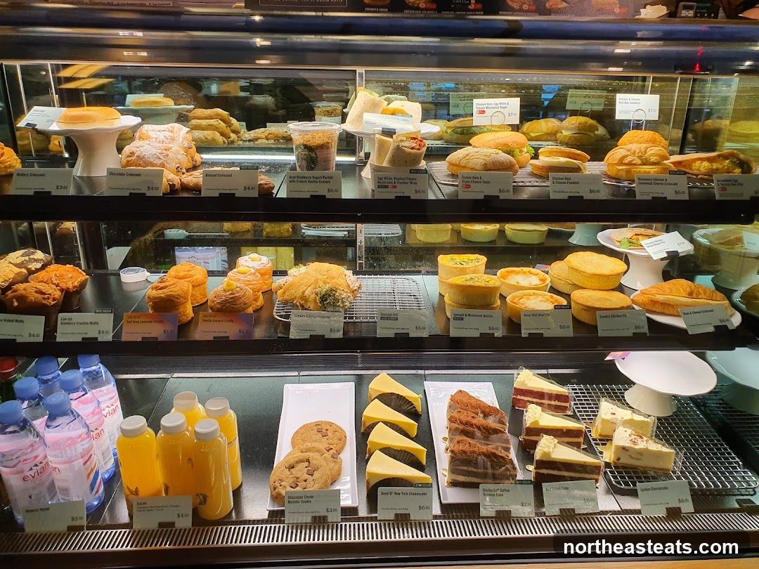 Pastries and Drinks Display