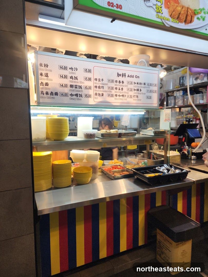Pu Ti Su Vegetarian Stall