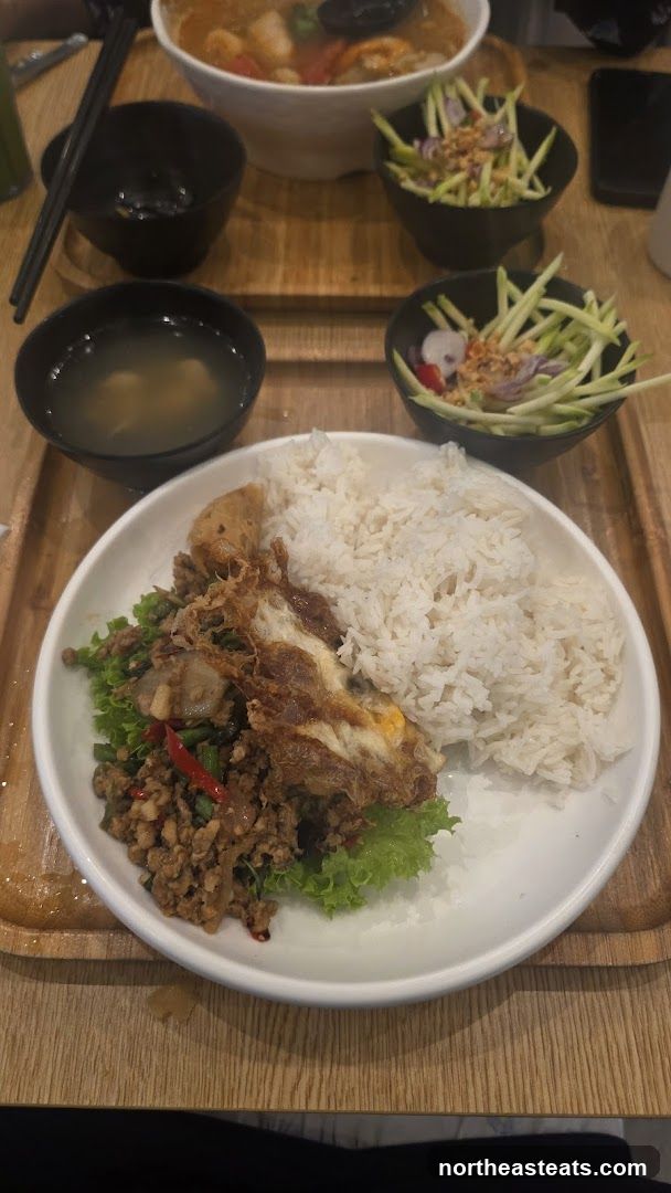 Thai Basil Stir-fry with Rice